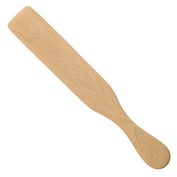SPATULE BUIS LARGE JAMBE 24CM