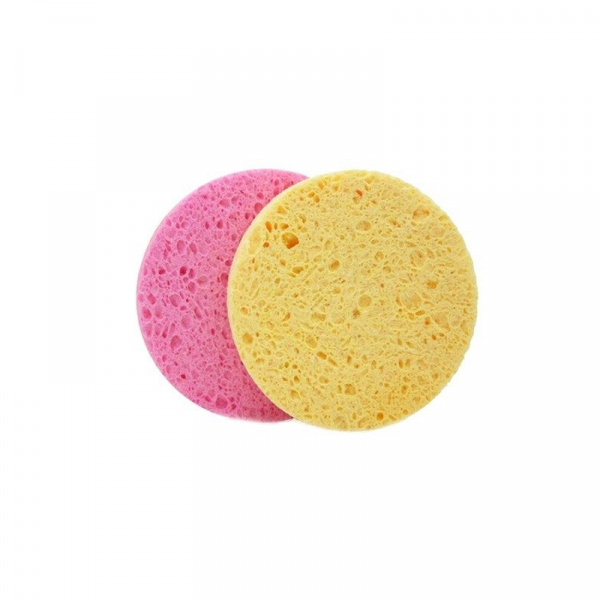 LOT DE 2 EPONGES VEGETALE 7 CM