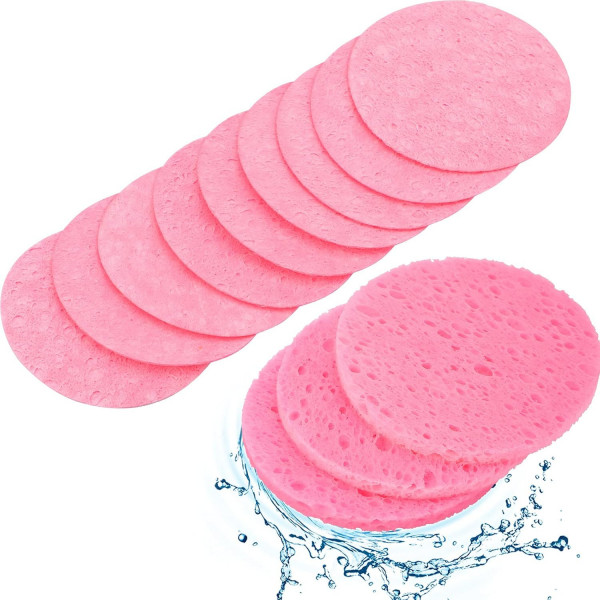 LOT DE 12 EPONGE VEGETALE 7 CM