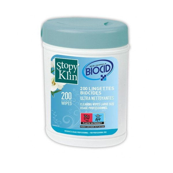 BOITE DE 200 LINGETTES NETTOYANTES