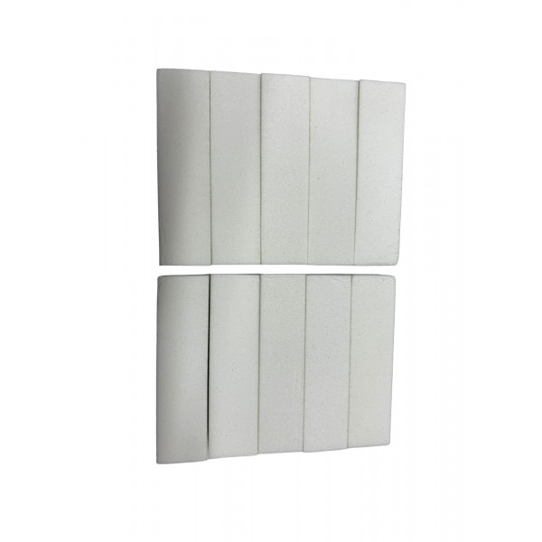 LOT DE 10 BLOCS POLISSOIR