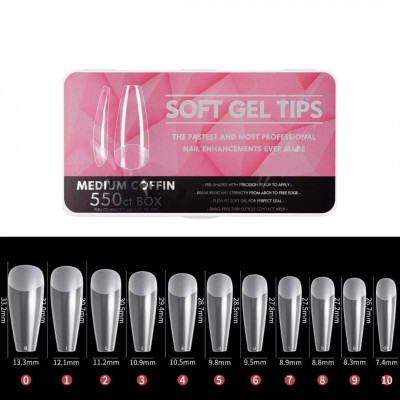 CAPSULE GEL X  MEDIUM COFFIN