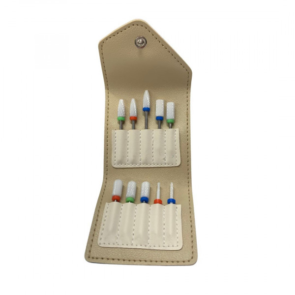 LOT DE 10 EMBOUTS PONCEUSE CERAMIQUE