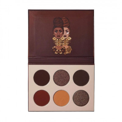 PALETTE DE 6 FARDS A PAUPIERE  JUVIA'S