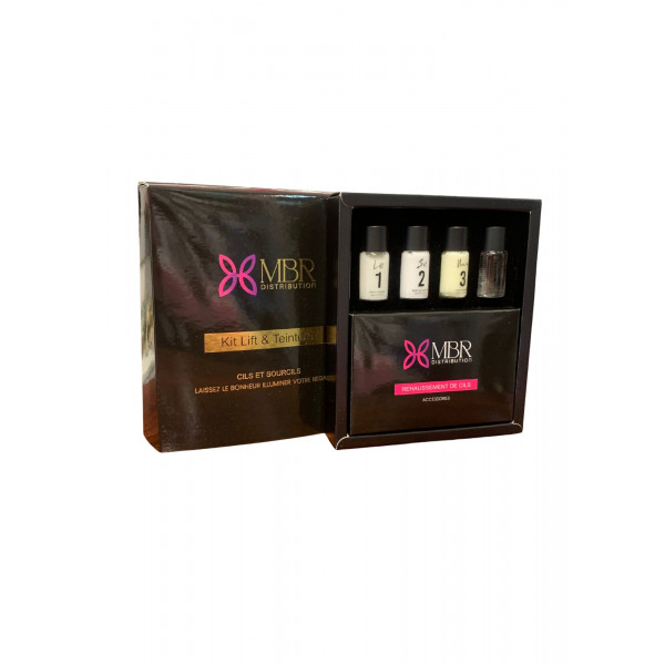 KIT REHAUSSEMENT CILS ET BROW LIFT + TEINTURE BLACK