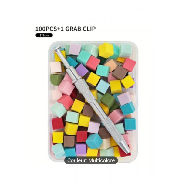 ÉPONGES DÉGRADÉ POUR ONGLES