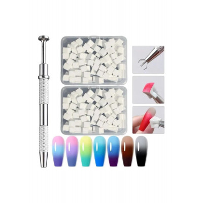 ÉPONGES  DÉGRADÉ POUR ONGLES