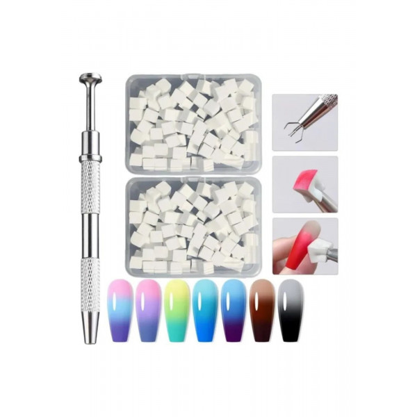 ÉPONGES  DÉGRADÉ POUR ONGLES