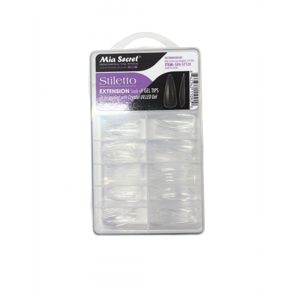 CAPSULES TRANSPARANTE - STILETTO