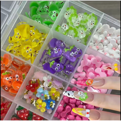 BIJOUX 3D FRUIT ET FLEURS