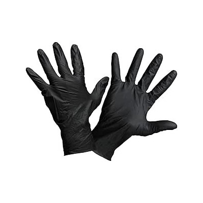 GANTS JETABLES NITRILE TAILLE XL X10 NOIR