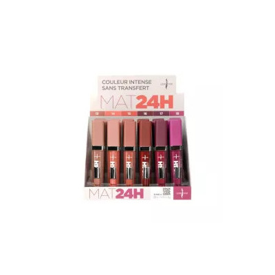 GLOSS MAT SANS TRANSFERT 24H