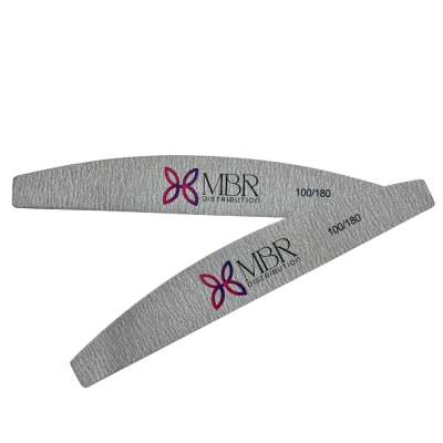 LOT DE 25 LIMES DEMI LUNE 100/180 MBR