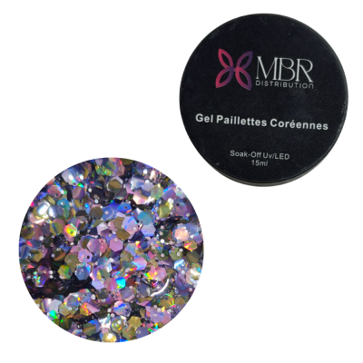 copy of GEL PAILLETTES COREENNES