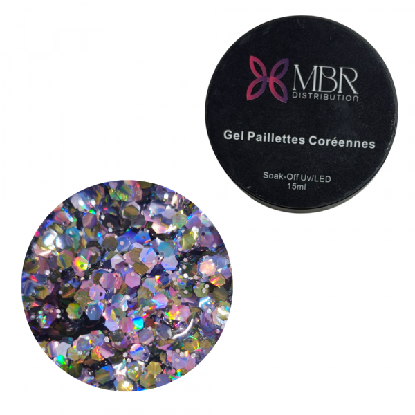 GEL PAILLETTES COREENNES 004